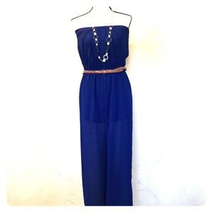 Navy Blue Jumpsuit